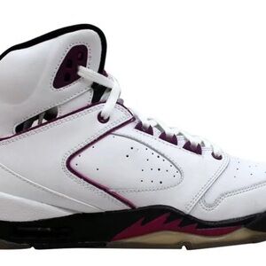Air Jordan Sixty 60 Plus White/red Plum-black 365374-151 Youth Gs Size